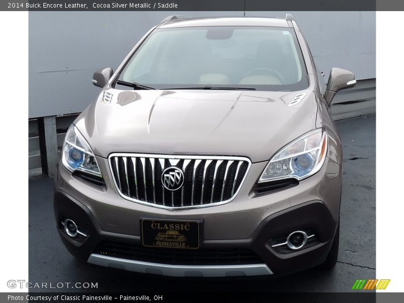 Cocoa Silver Metallic / Saddle 2014 Buick Encore Leather