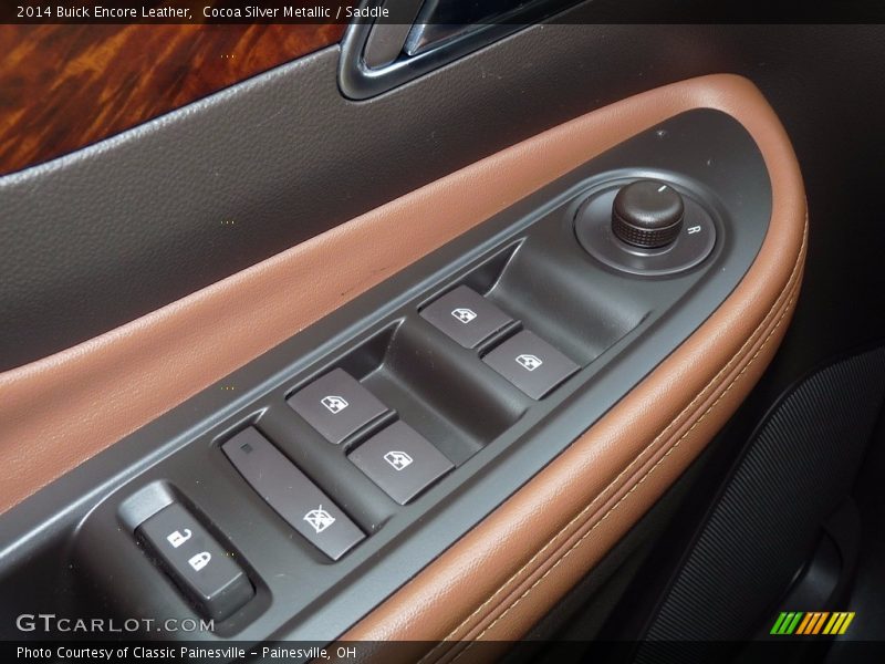 Cocoa Silver Metallic / Saddle 2014 Buick Encore Leather