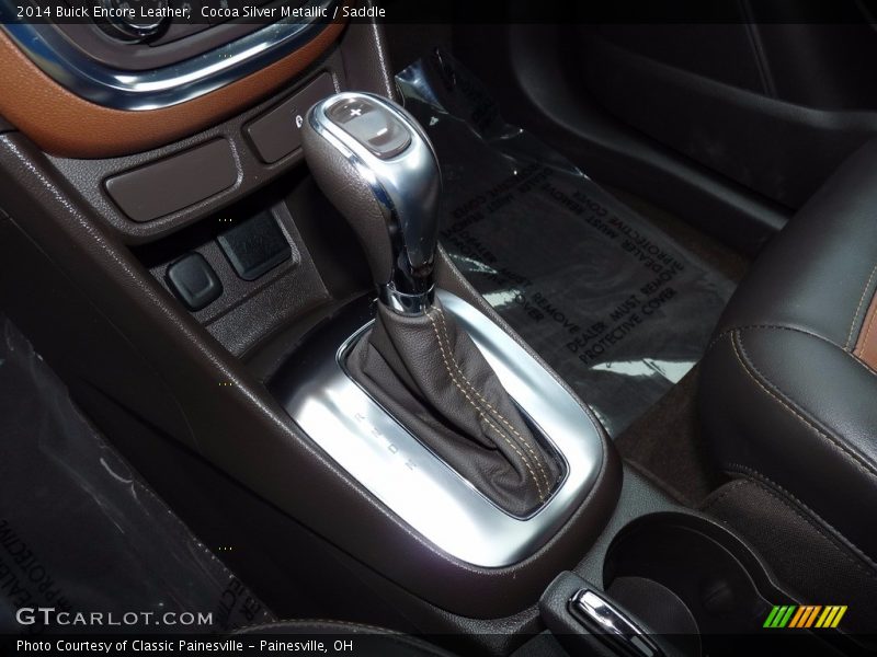 Cocoa Silver Metallic / Saddle 2014 Buick Encore Leather