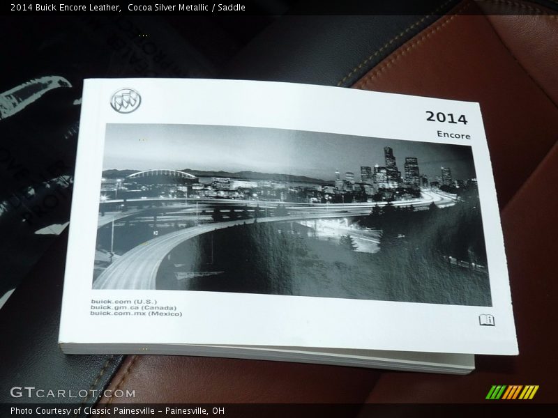 Cocoa Silver Metallic / Saddle 2014 Buick Encore Leather