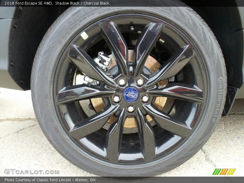 Shadow Black / Charcoal Black 2018 Ford Escape SE 4WD