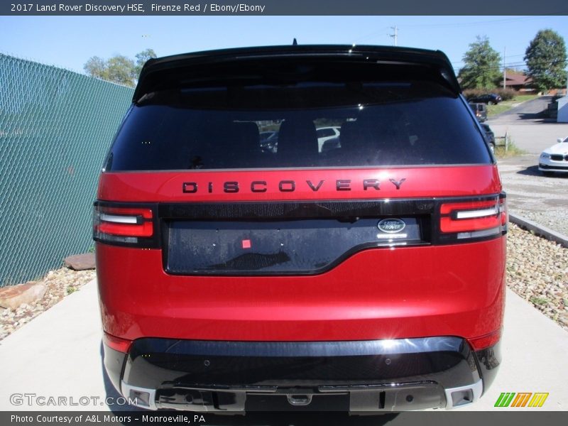 Firenze Red / Ebony/Ebony 2017 Land Rover Discovery HSE