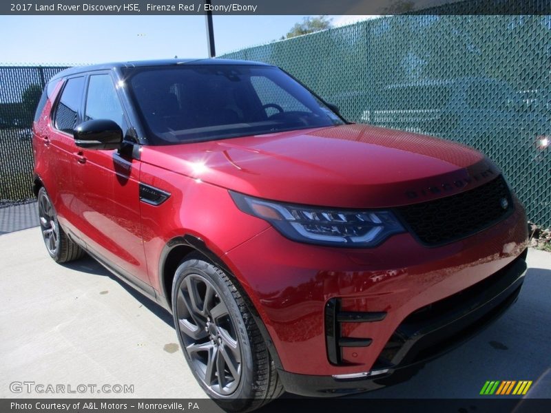 Firenze Red / Ebony/Ebony 2017 Land Rover Discovery HSE