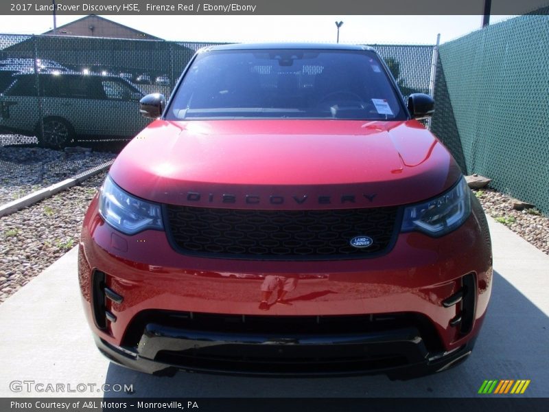 Firenze Red / Ebony/Ebony 2017 Land Rover Discovery HSE