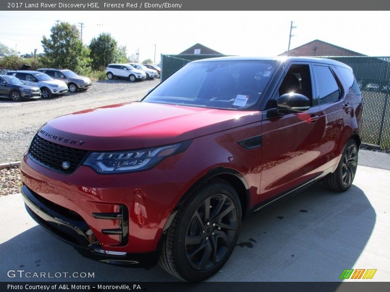 Firenze Red / Ebony/Ebony 2017 Land Rover Discovery HSE
