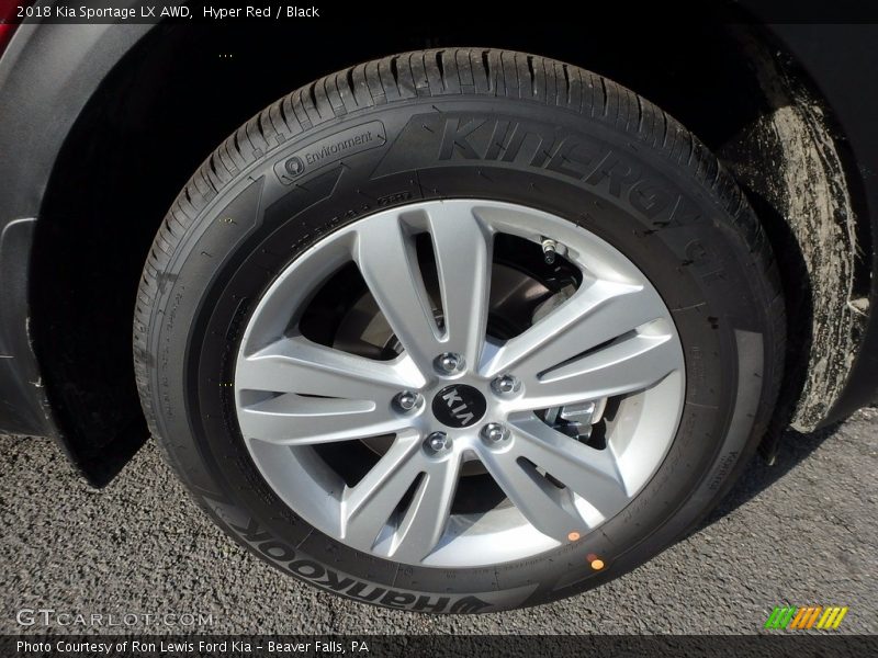 Hyper Red / Black 2018 Kia Sportage LX AWD