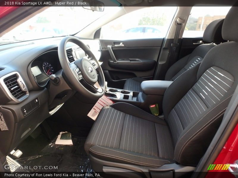 Hyper Red / Black 2018 Kia Sportage LX AWD
