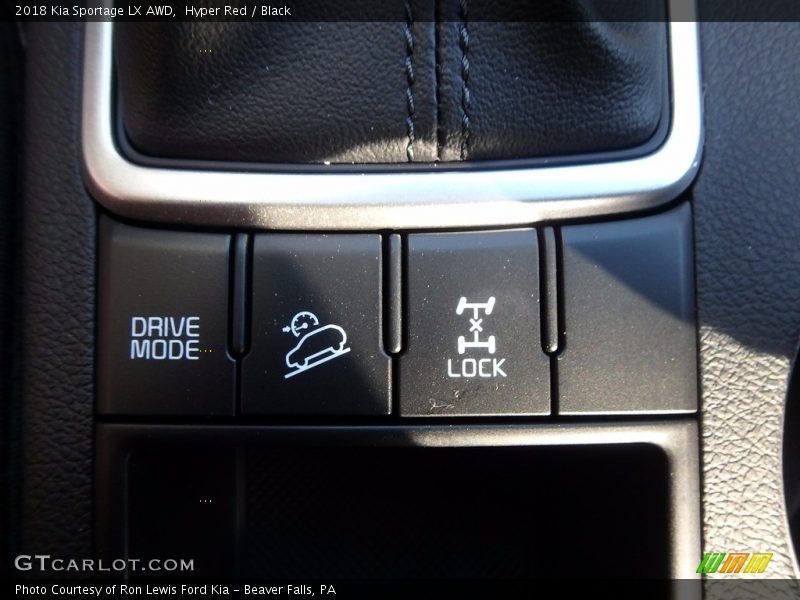 Hyper Red / Black 2018 Kia Sportage LX AWD