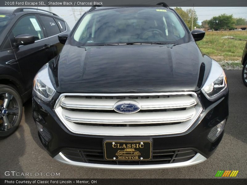 Shadow Black / Charcoal Black 2018 Ford Escape SEL