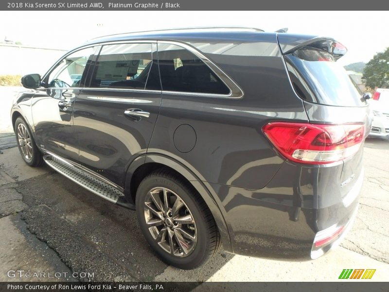 Platinum Graphite / Black 2018 Kia Sorento SX Limited AWD