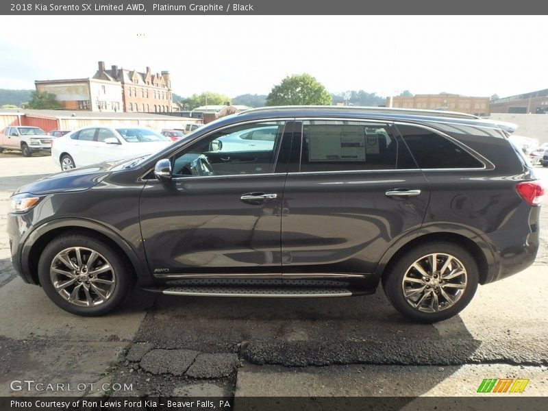 Platinum Graphite / Black 2018 Kia Sorento SX Limited AWD