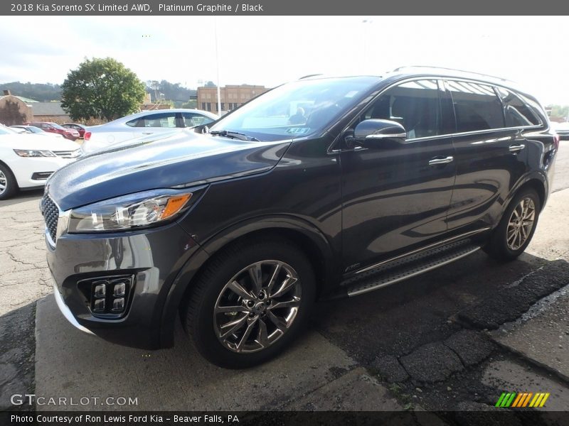 Platinum Graphite / Black 2018 Kia Sorento SX Limited AWD
