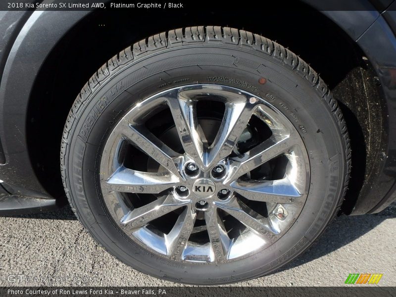Platinum Graphite / Black 2018 Kia Sorento SX Limited AWD
