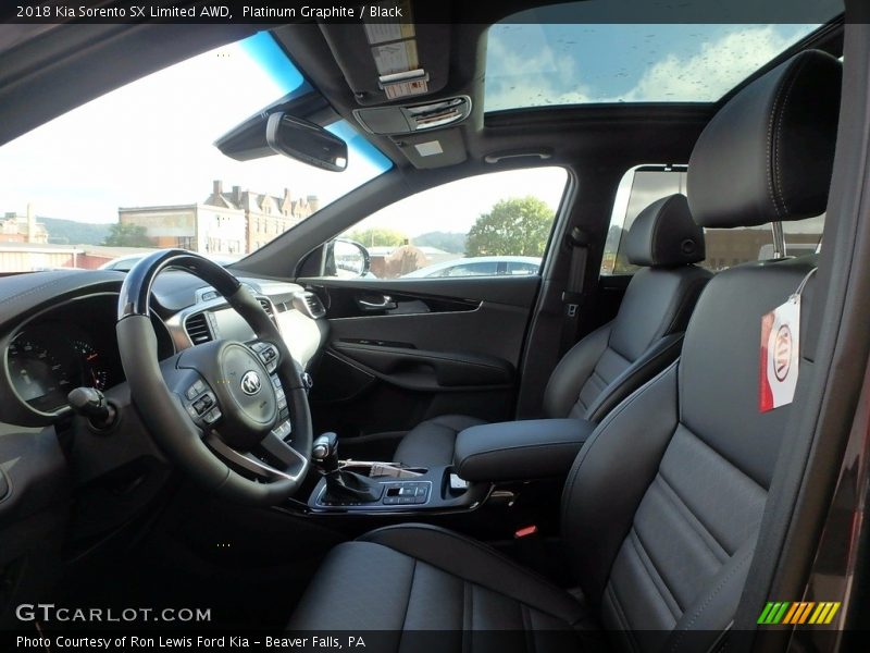 Platinum Graphite / Black 2018 Kia Sorento SX Limited AWD