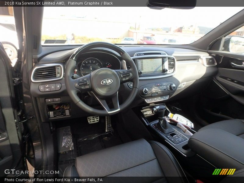 Platinum Graphite / Black 2018 Kia Sorento SX Limited AWD