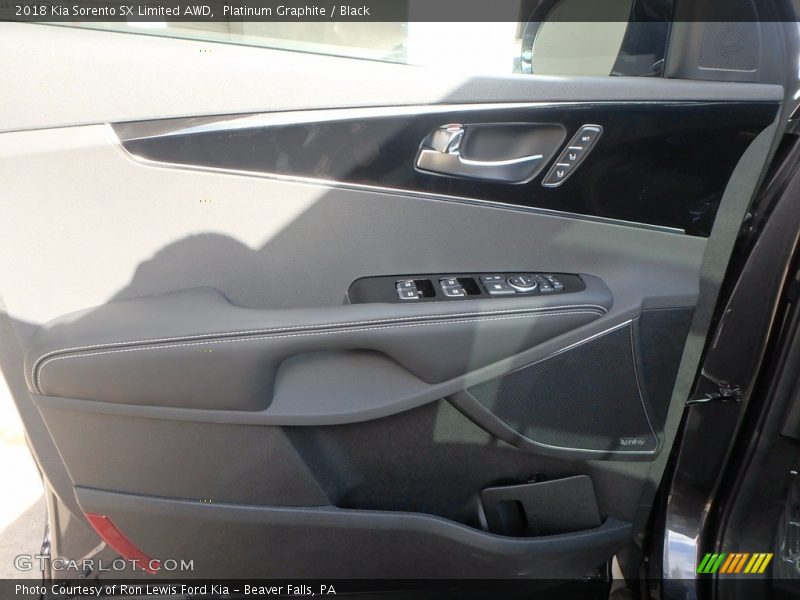 Platinum Graphite / Black 2018 Kia Sorento SX Limited AWD