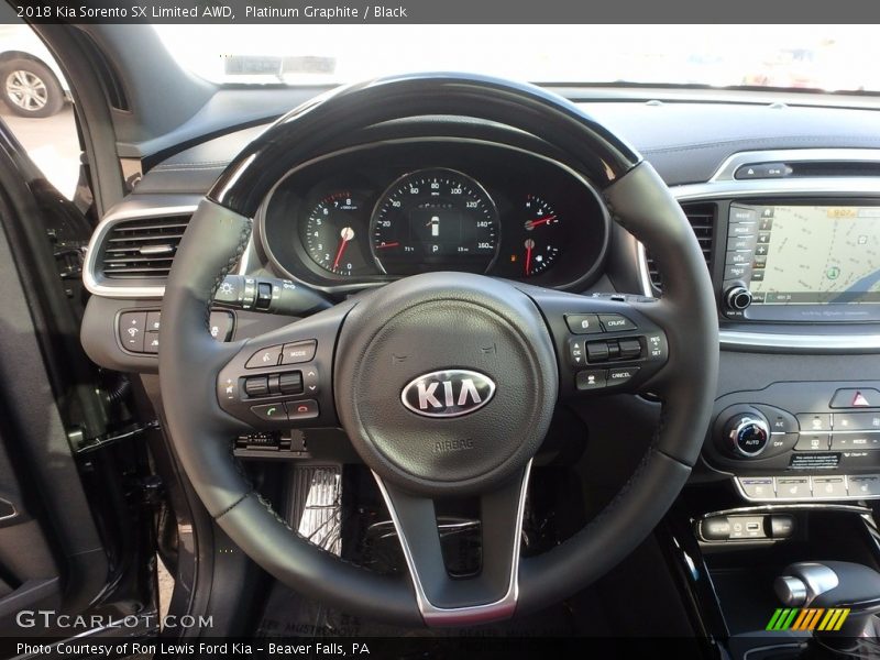 Platinum Graphite / Black 2018 Kia Sorento SX Limited AWD