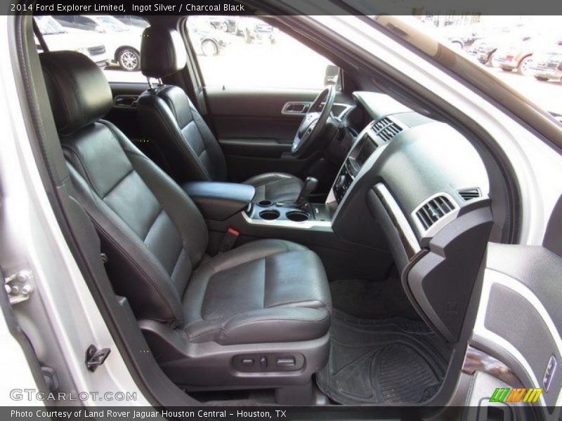 Ingot Silver / Charcoal Black 2014 Ford Explorer Limited