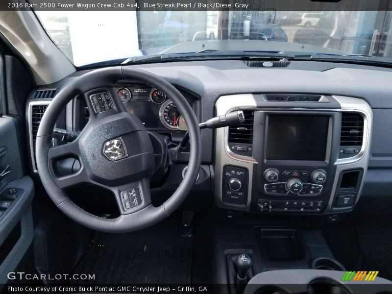 Blue Streak Pearl / Black/Diesel Gray 2016 Ram 2500 Power Wagon Crew Cab 4x4