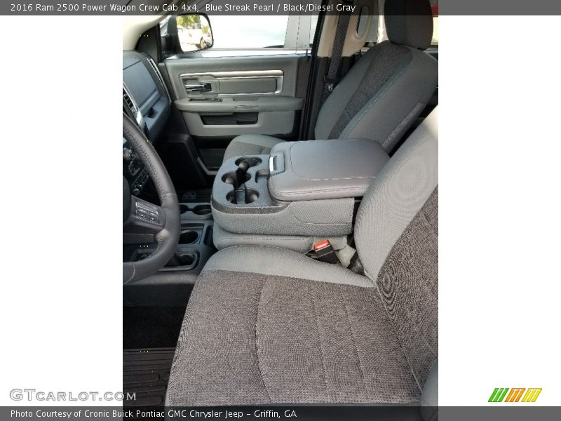 Blue Streak Pearl / Black/Diesel Gray 2016 Ram 2500 Power Wagon Crew Cab 4x4