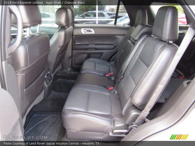 Ingot Silver / Charcoal Black 2014 Ford Explorer Limited
