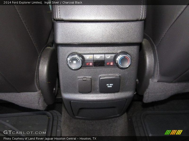 Ingot Silver / Charcoal Black 2014 Ford Explorer Limited