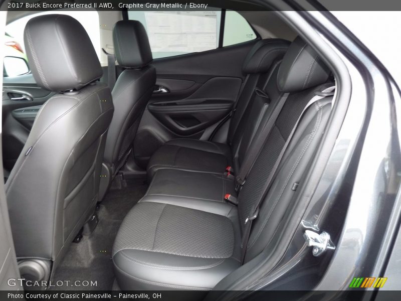 Graphite Gray Metallic / Ebony 2017 Buick Encore Preferred II AWD