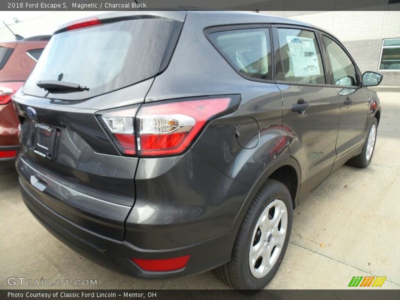 Magnetic / Charcoal Black 2018 Ford Escape S
