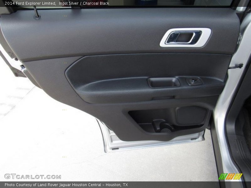 Ingot Silver / Charcoal Black 2014 Ford Explorer Limited