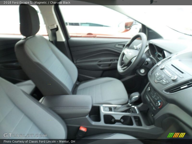 Magnetic / Charcoal Black 2018 Ford Escape S
