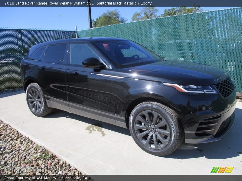 Santorini Black Metallic / Ebony 2018 Land Rover Range Rover Velar R Dynamic SE