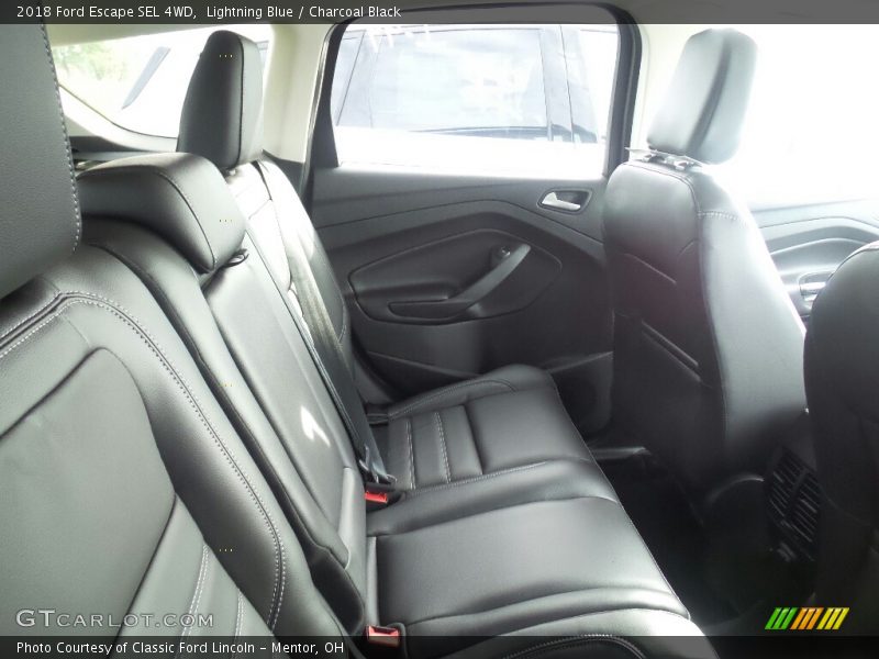 Lightning Blue / Charcoal Black 2018 Ford Escape SEL 4WD