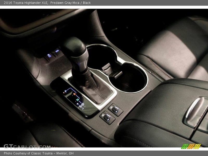 Predawn Gray Mica / Black 2016 Toyota Highlander XLE