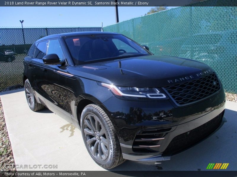 Santorini Black Metallic / Ebony 2018 Land Rover Range Rover Velar R Dynamic SE