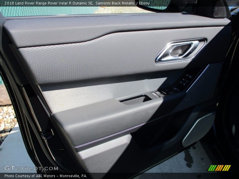 Santorini Black Metallic / Ebony 2018 Land Rover Range Rover Velar R Dynamic SE