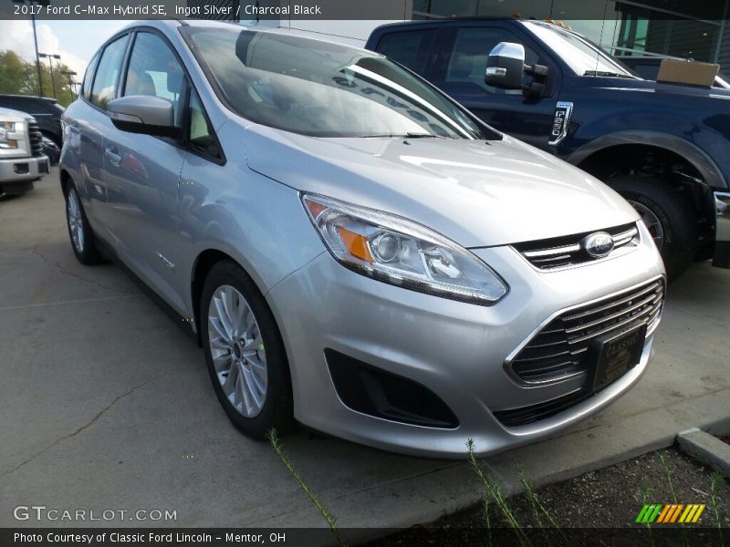 Ingot Silver / Charcoal Black 2017 Ford C-Max Hybrid SE