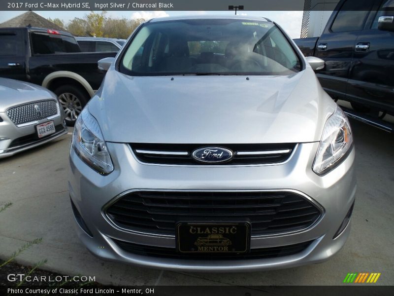Ingot Silver / Charcoal Black 2017 Ford C-Max Hybrid SE