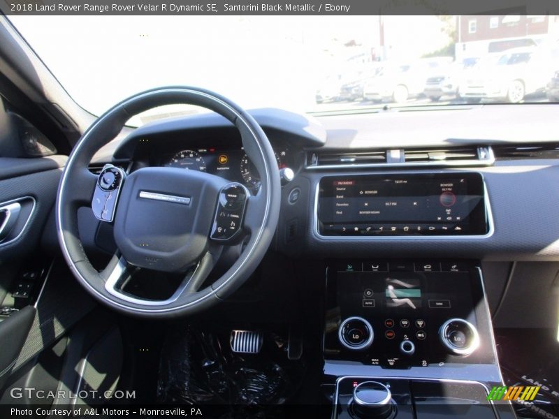 Santorini Black Metallic / Ebony 2018 Land Rover Range Rover Velar R Dynamic SE