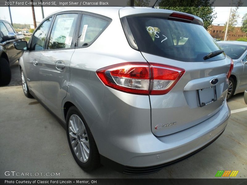 Ingot Silver / Charcoal Black 2017 Ford C-Max Hybrid SE