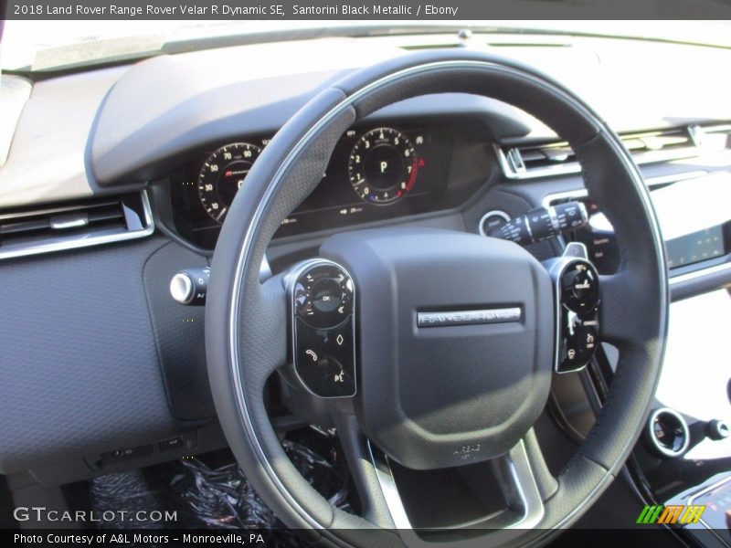 Santorini Black Metallic / Ebony 2018 Land Rover Range Rover Velar R Dynamic SE