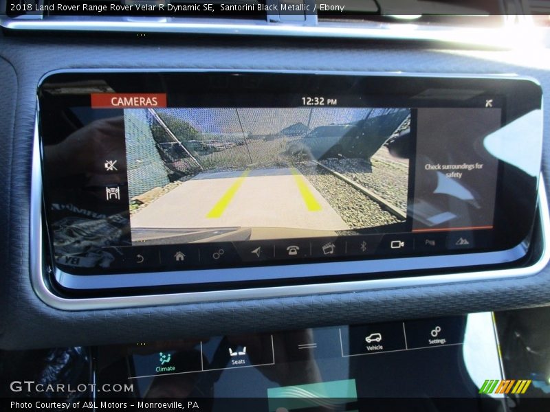 Santorini Black Metallic / Ebony 2018 Land Rover Range Rover Velar R Dynamic SE