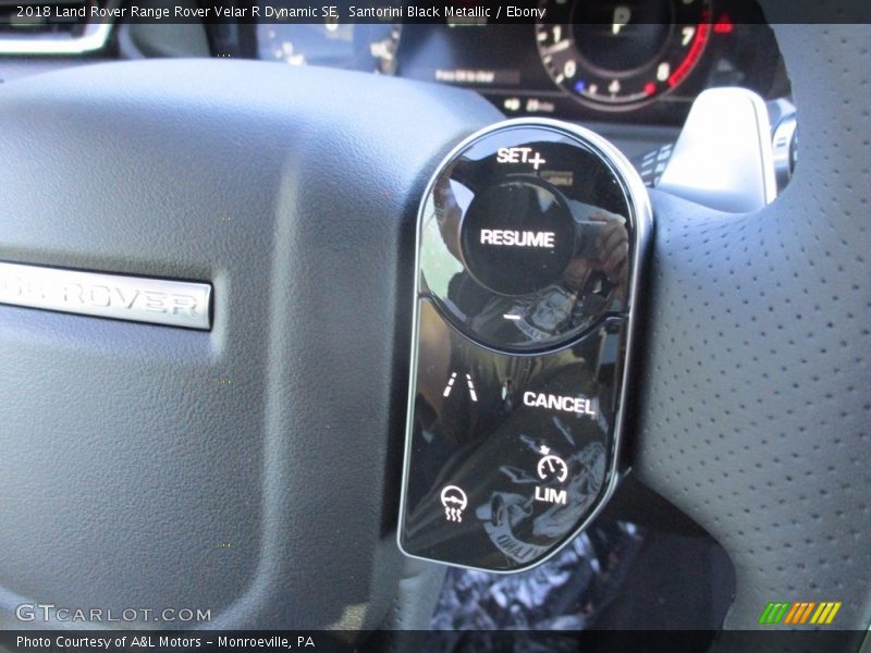 Santorini Black Metallic / Ebony 2018 Land Rover Range Rover Velar R Dynamic SE