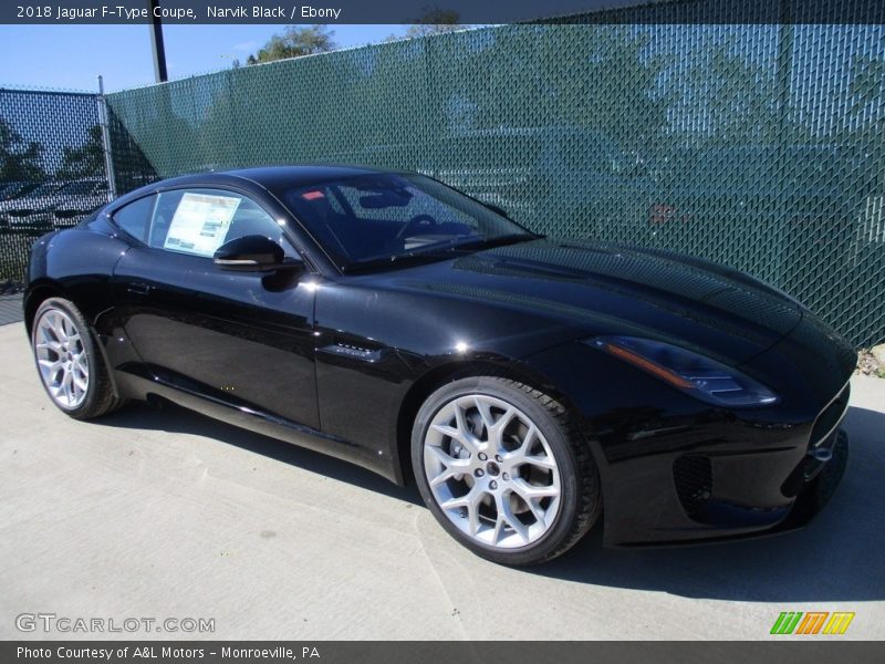 Narvik Black / Ebony 2018 Jaguar F-Type Coupe