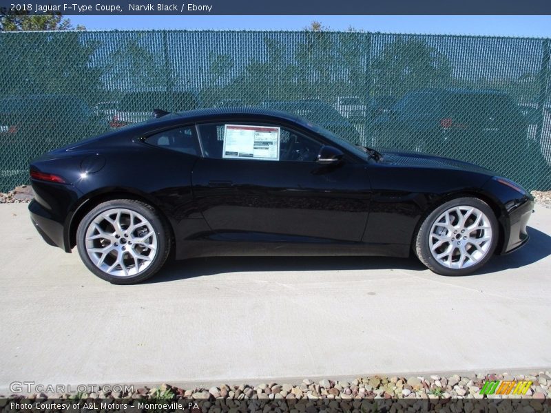 Narvik Black / Ebony 2018 Jaguar F-Type Coupe