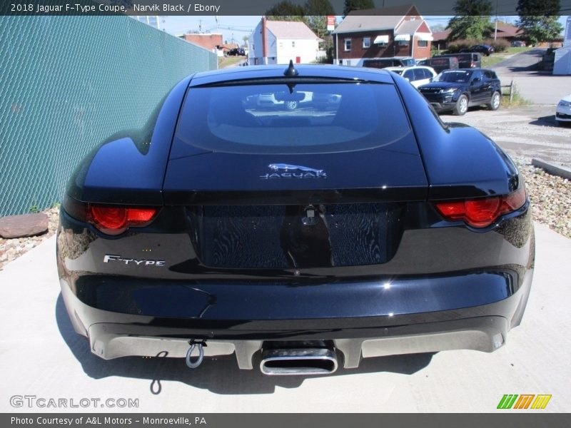 Narvik Black / Ebony 2018 Jaguar F-Type Coupe