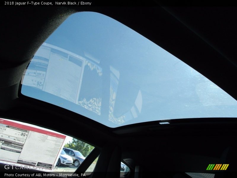 Narvik Black / Ebony 2018 Jaguar F-Type Coupe