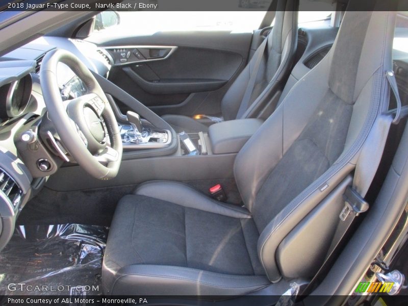  2018 F-Type Coupe Ebony Interior