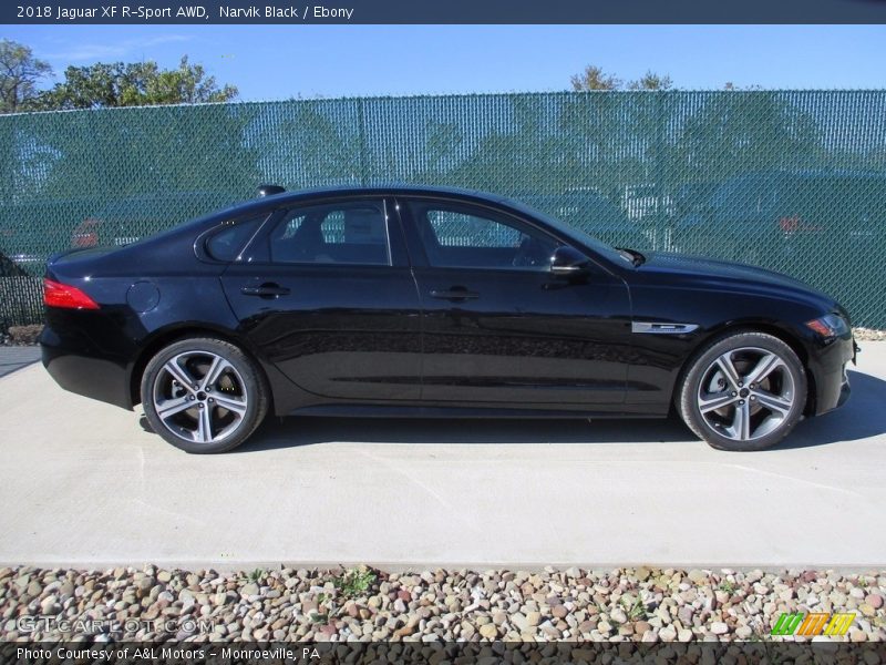 Narvik Black / Ebony 2018 Jaguar XF R-Sport AWD