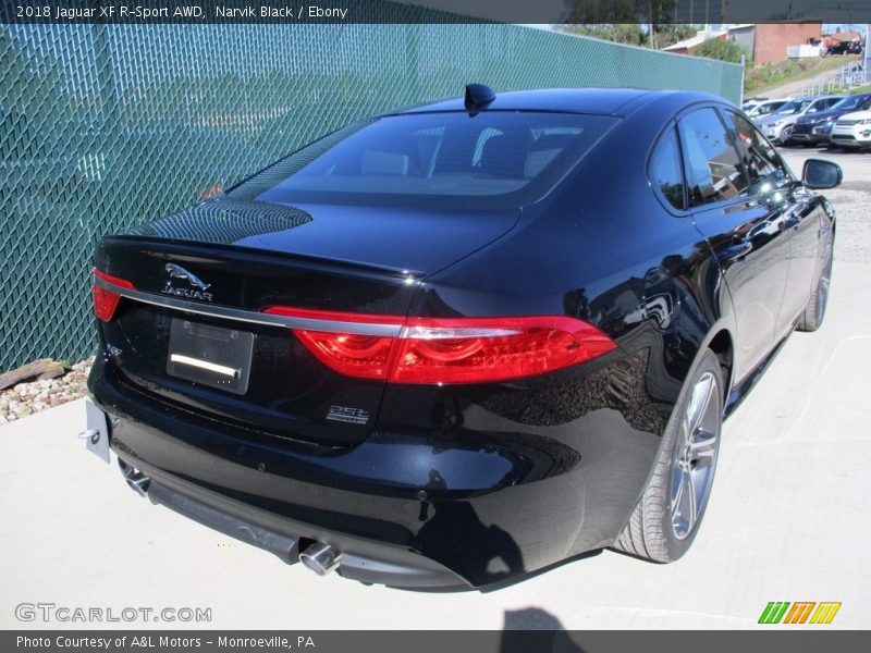Narvik Black / Ebony 2018 Jaguar XF R-Sport AWD