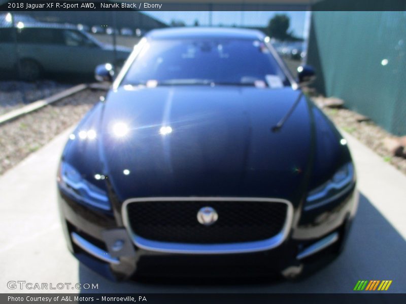 Narvik Black / Ebony 2018 Jaguar XF R-Sport AWD